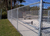 9 Gauge Chain Link Fence Fabric Stal ocynkowana do ściany granicznej ogrodu