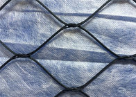 Miękko elastyczne ozdobne ogrodzenie z siatki, pleciona siatka z PVC / nylonu