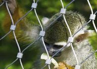 Obudowa dla zwierząt Tkana siatka linowa Zoo Woliera Sieć ze stali nierdzewnej Bird Ferrule Cable Net