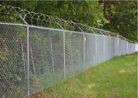 4ft 6ft Chain Link Fence Fabric Pvc ocynkowana siatka druciana