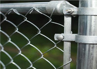 6ft Chain Link Fence Tkanina ocynkowana z siatki diamentowej powlekana PCV