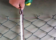 Mieszkalny 12-calowy ocynkowany stalowy łańcuch ogrodzeniowy / materiał ogniw łańcucha