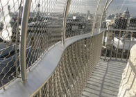 Dekoracyjne ogrodzenie z siatki drucianej, moda zewnętrzna 2.0 mm X Siatka druciana z siatki ciętej