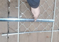 Kabel wypełniający balustradę o splocie diagonalnym Siatka druciana ze stali nierdzewnej do schodów