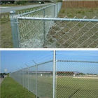 Boisko sportowe na zewnątrz SGS Green Chain Link Fence Pokryte PVC o wysokości 2 m
